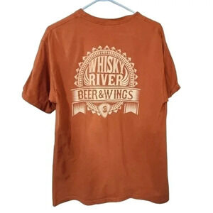 Whisky River tee. Size Medium